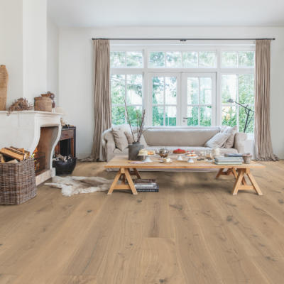 Quick-Step Massimo Cappuccino Blonde Oak Extra Matt lounge