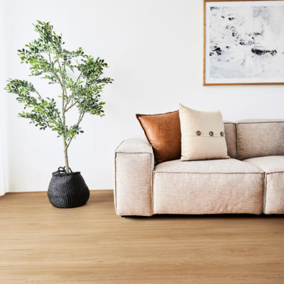 Titan Hybrid Bleached Blackbutt lounge